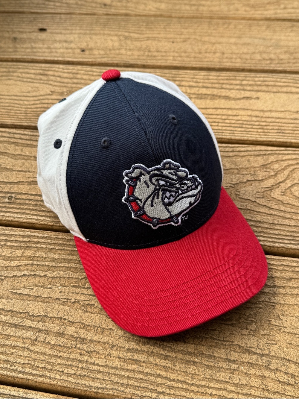 Youth Gonzaga Cap - Navy, White & Red
